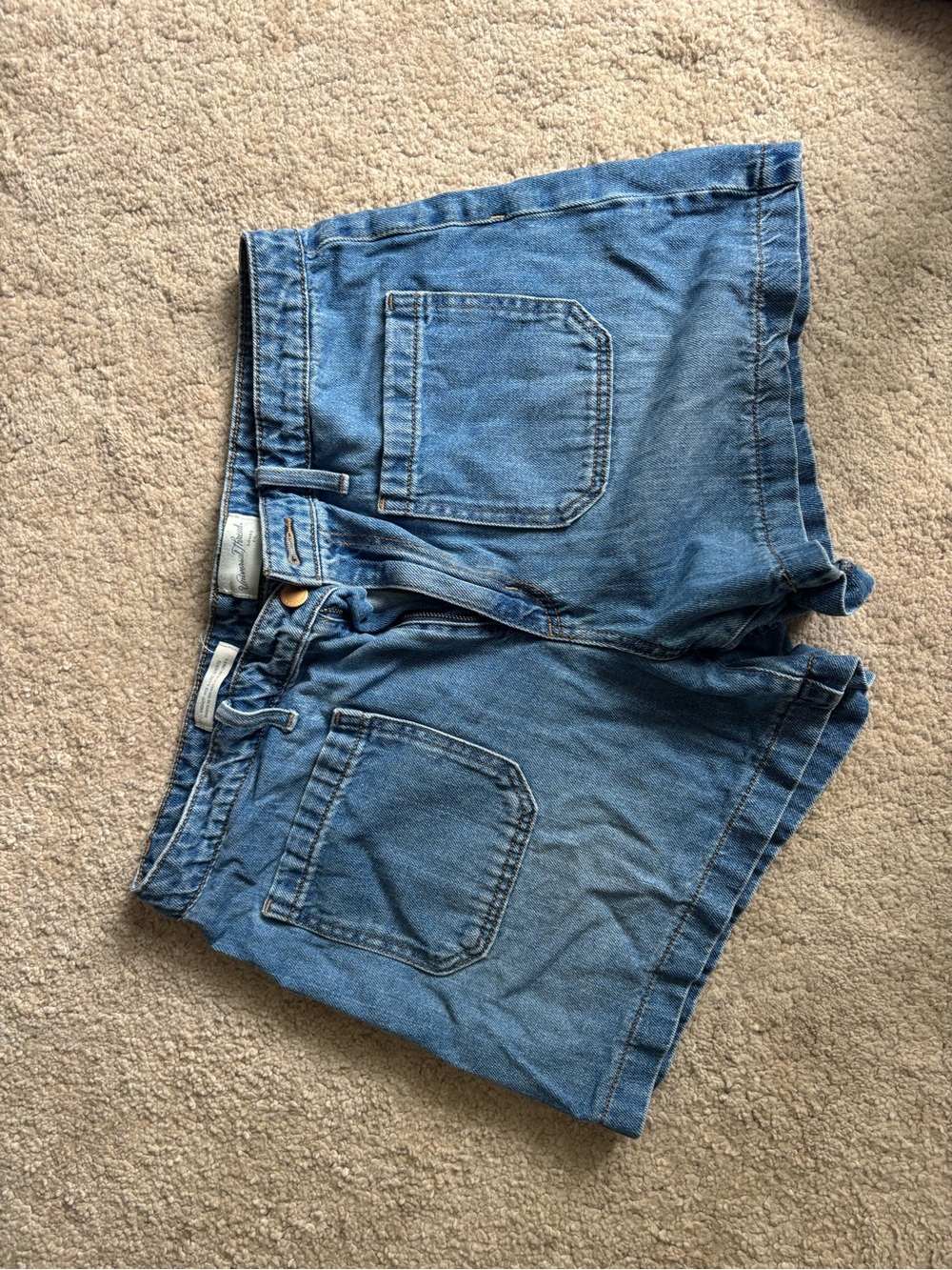 Universal Thread Women's Blue Denim Cutoff Shorts